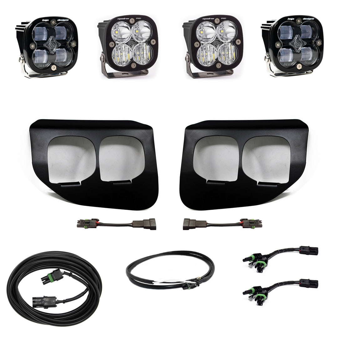 2020-2023 SQUADRON SAE/PRO FOG POCKET KIT20C F250/350 SUPER DUTY(MULTIPATTERN;CLEAR;UP