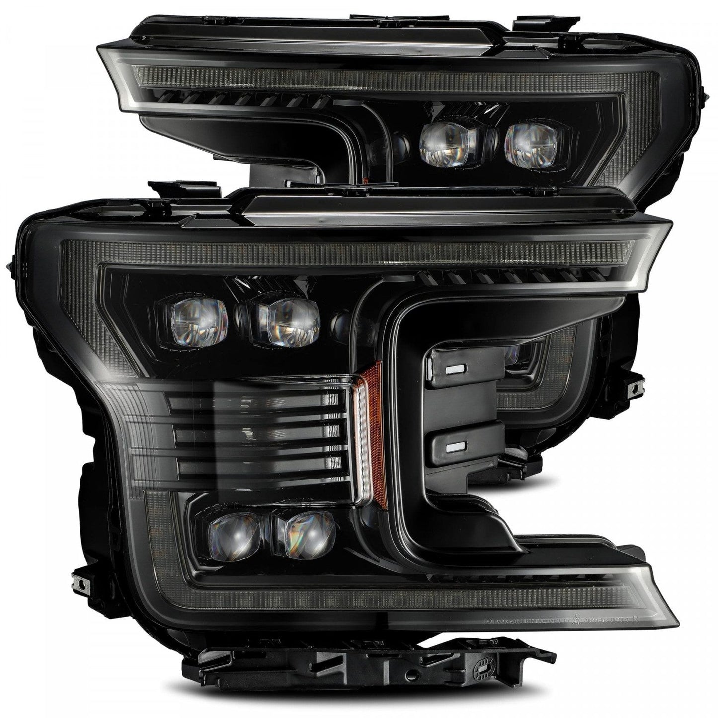 2018-2020 Ford F150 NOVA-Series LED Projector Headlights Alpha-Black